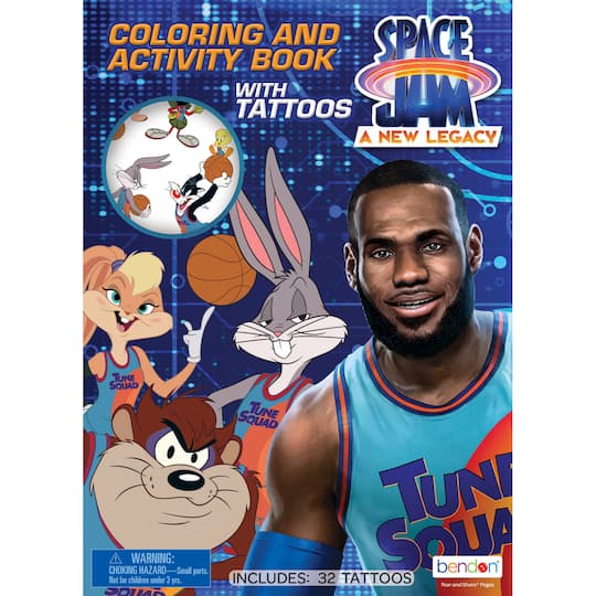 Space Jam: A New Legacy&#x2122; Coloring &#x26; Activity Book with Tattoos